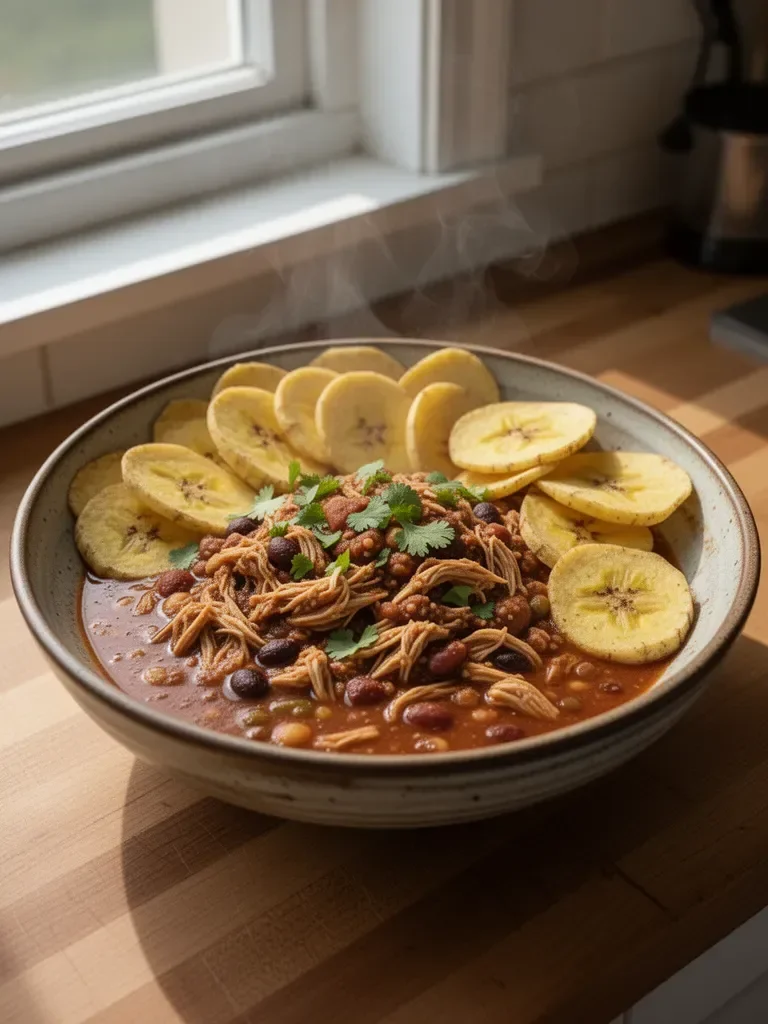 Slow Cooker Jamaican Jerk Chicken Chili