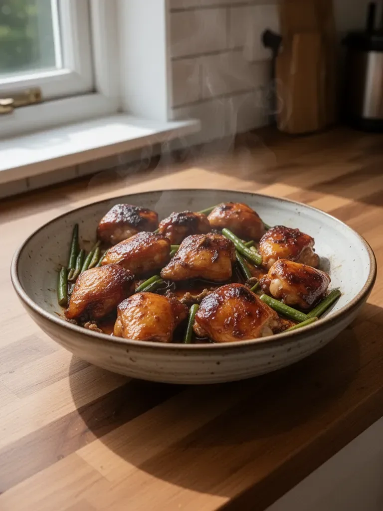 Sticky Apricot Chicken