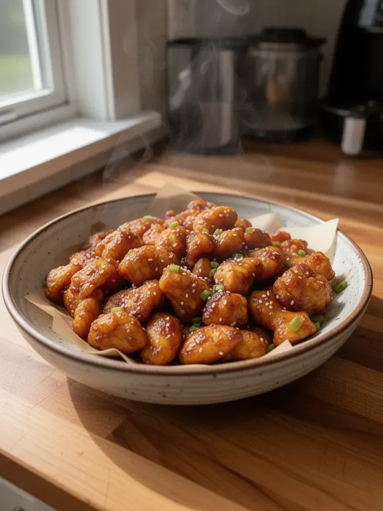 Air Fryer Orange Chicken