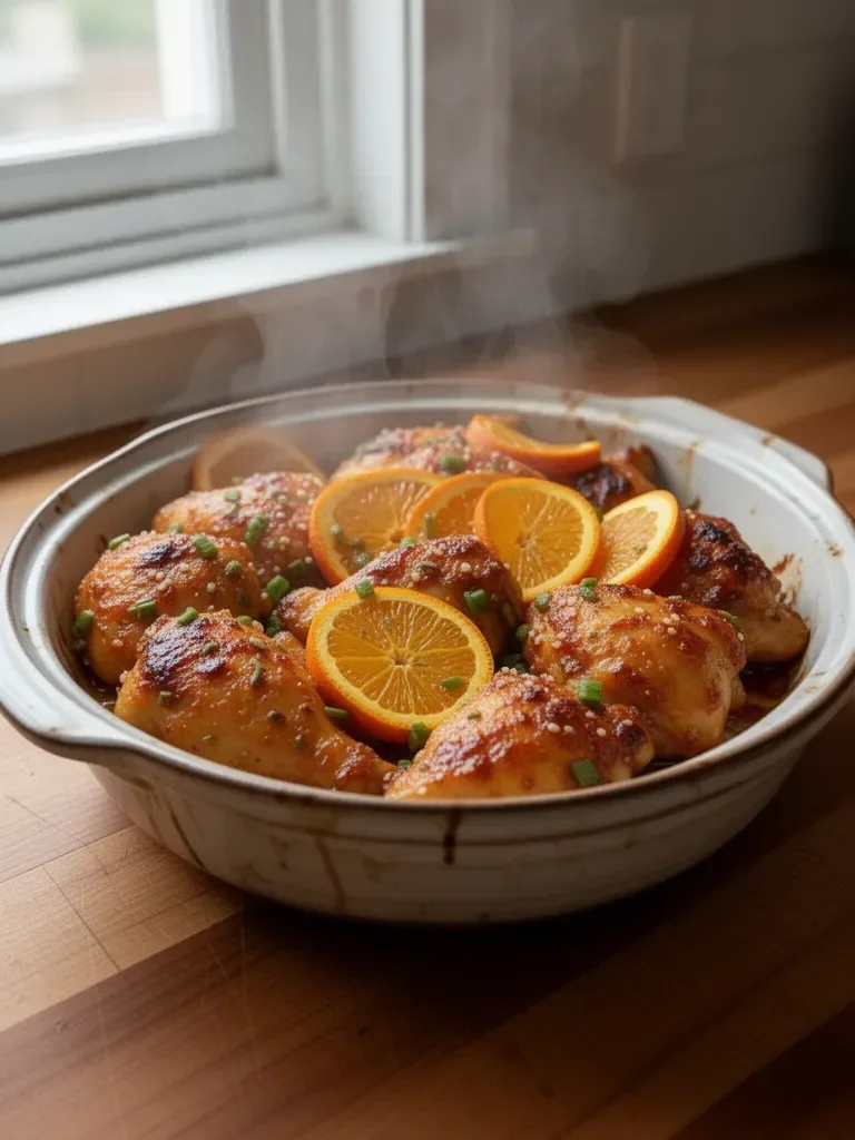 Baked Orange Chicken