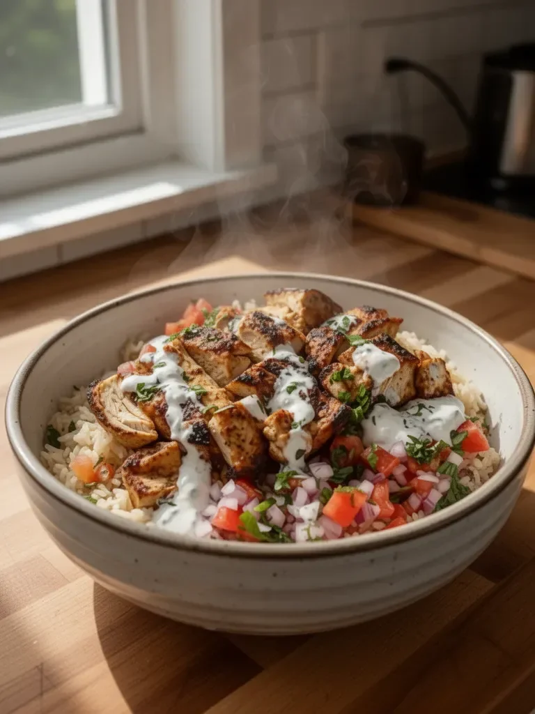 Chicken Gyro Bowls