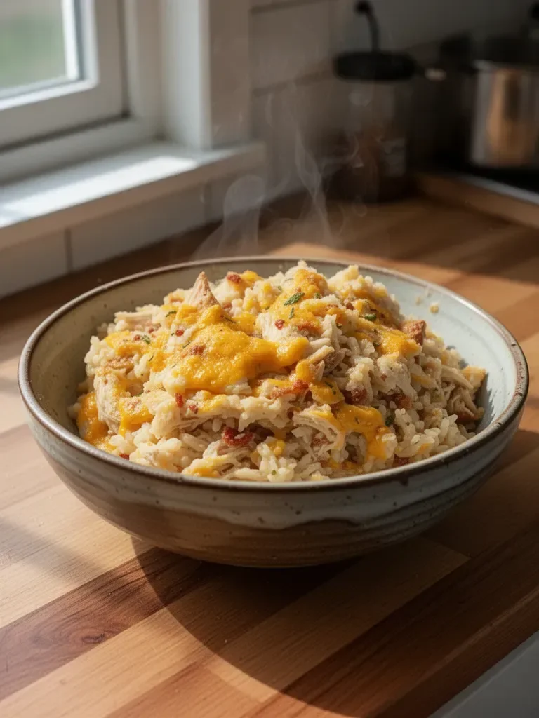 Cracked Out Chicken and Rice Bake
