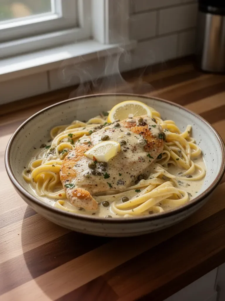 Creamy Lemon Chicken Piccata