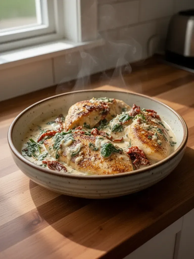 Creamy Tuscan Garlic Chicken