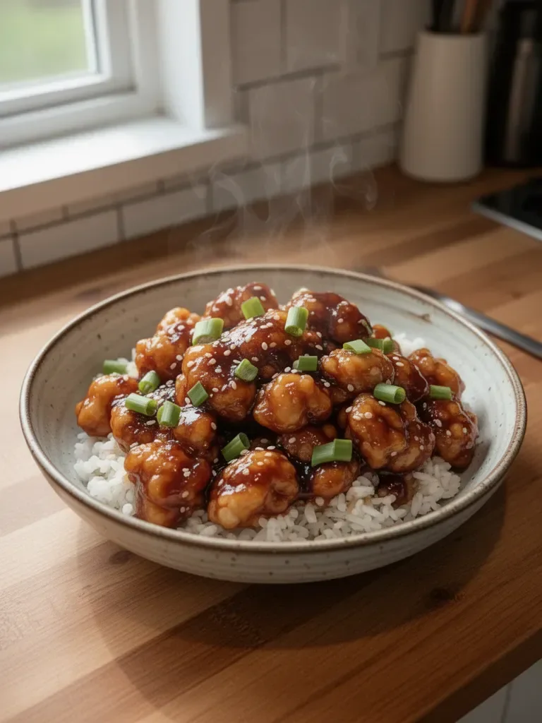 Crispy General Tso’s Chicken