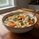 easy rotisserie chicken noodle soup 2026 05 06 120407 1