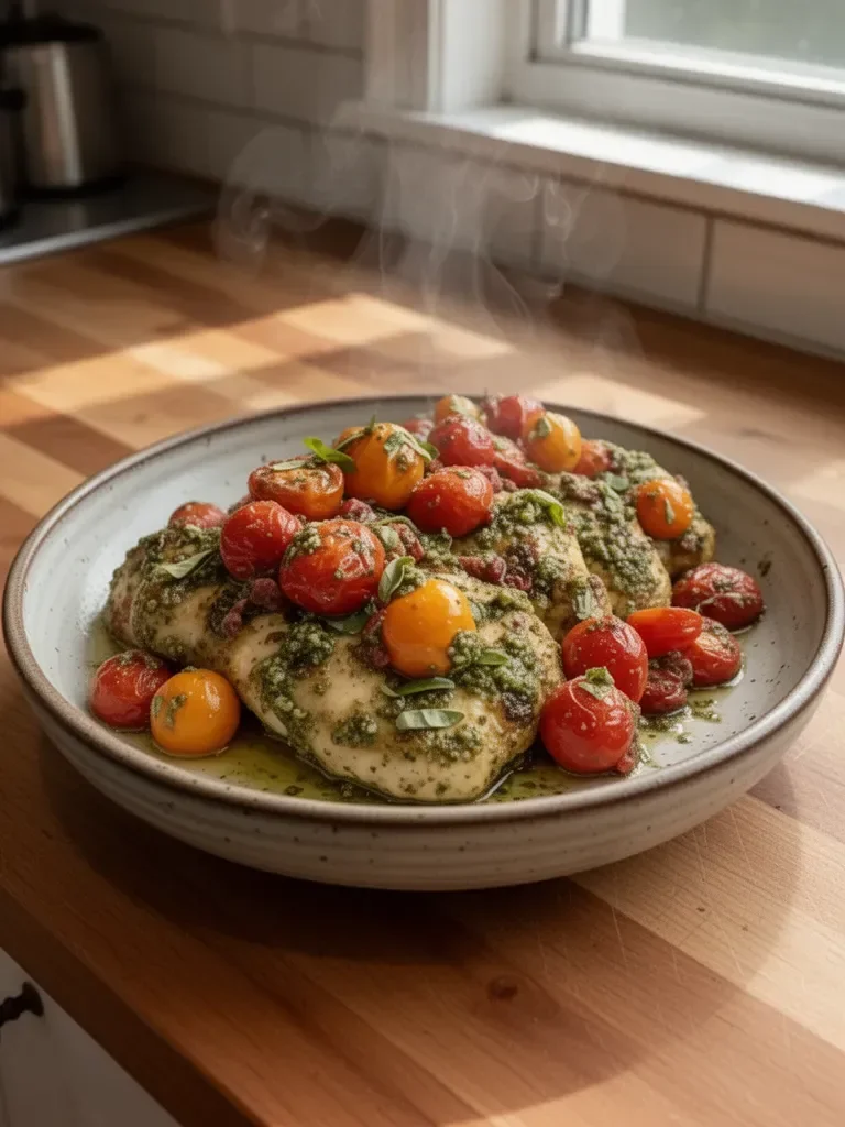 Flavorful Pesto Chicken 4 Flavorful Pesto Chicken