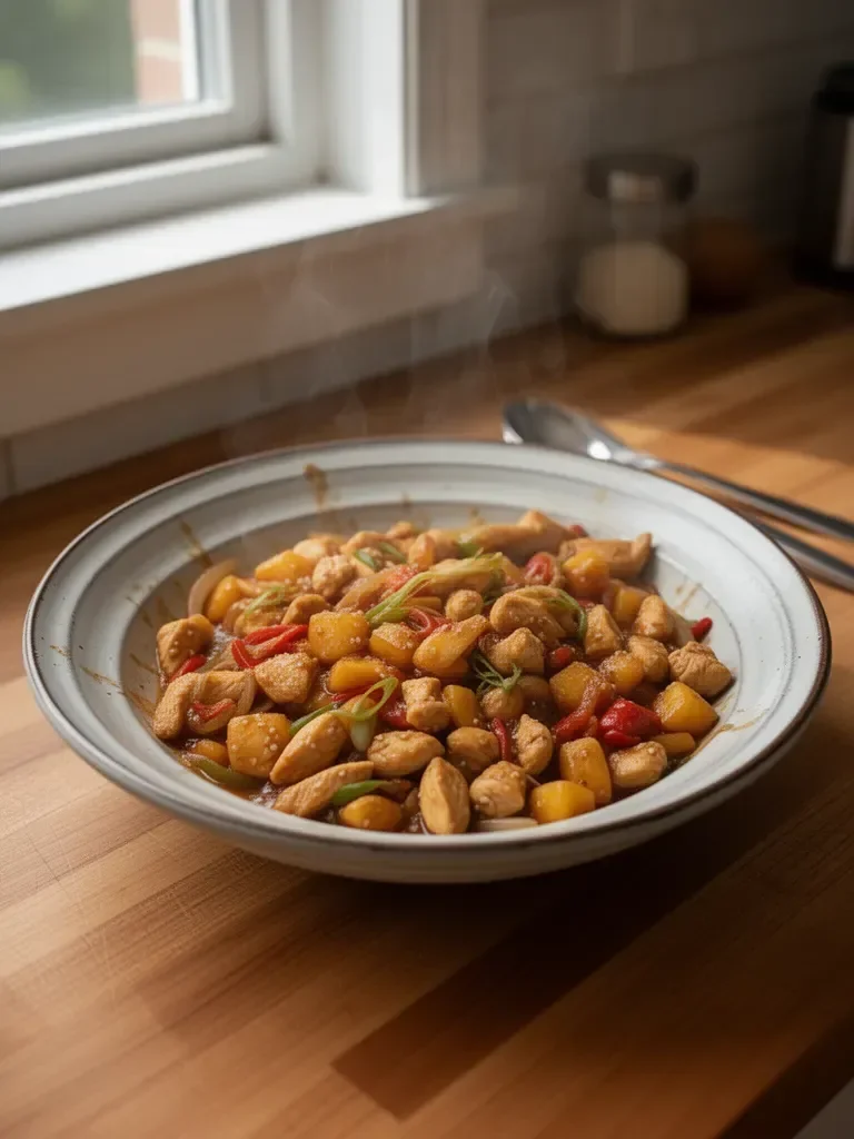 Hawaiian Chicken Stir Fry