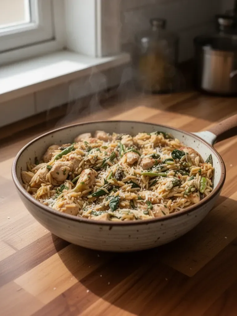 High Protein Chicken Orzo 4 High Protein Chicken Orzo
