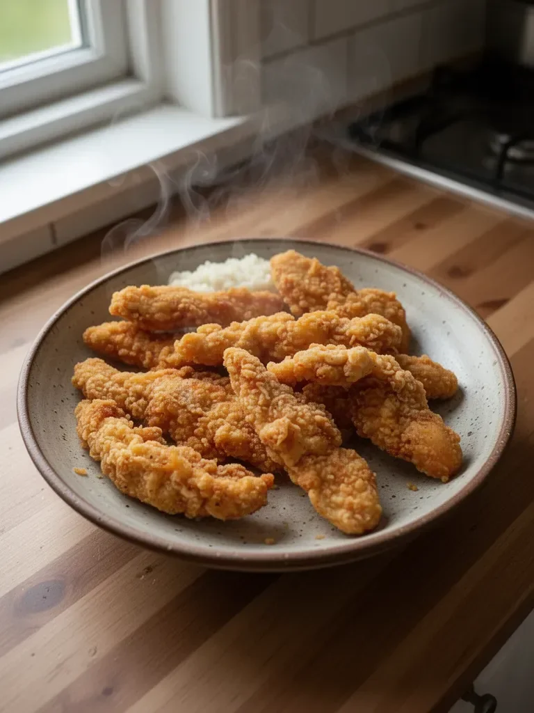 Homemade Fried Chicken Strips