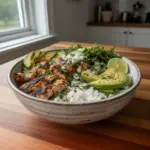 Honey Lime Chicken & Avocado Rice Bowl 5 honey lime chicken avocado rice bowl 2026 05 20 173609 1