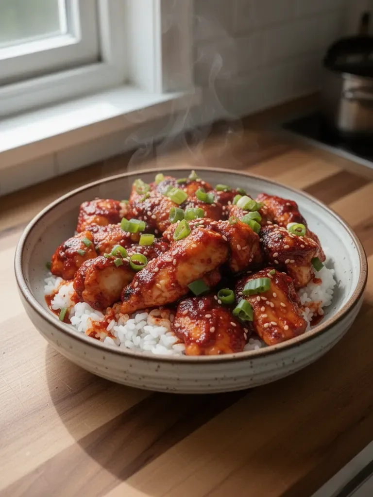 Korean Chili Paste Chicken