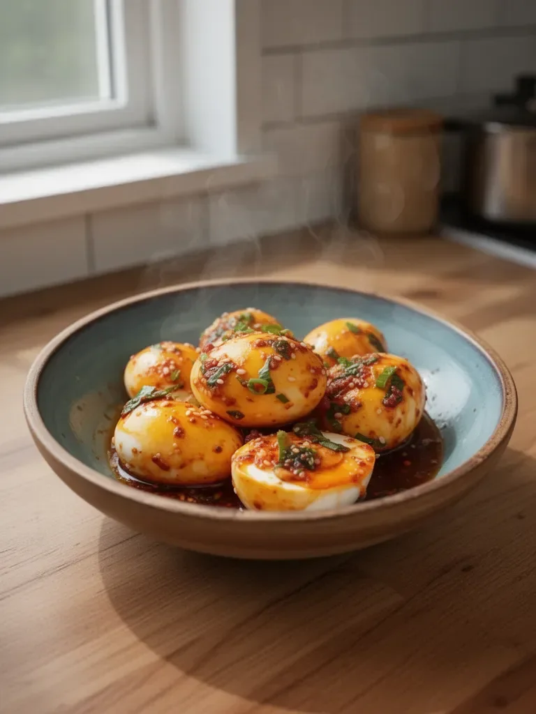 Korean Marinated Eggs 4 Korean Marinated Eggs