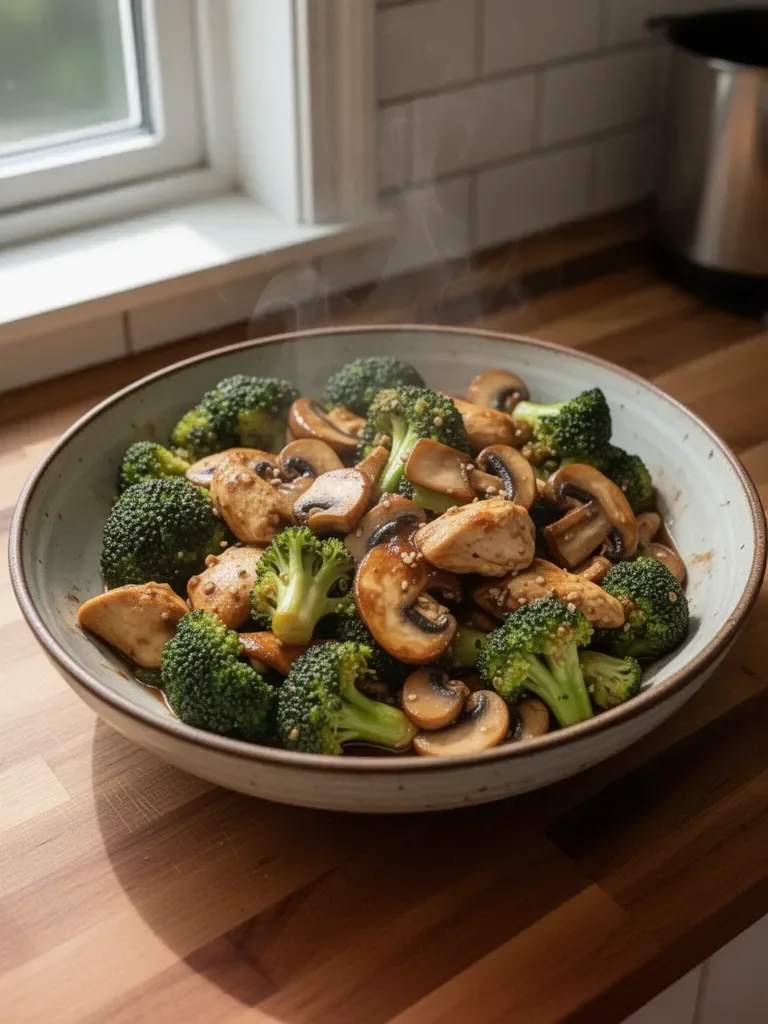 Next-Level Chicken, Broccoli & Mushroom Stir-Fry 5 Next-Level Chicken, Broccoli & Mushroom Stir-Fry