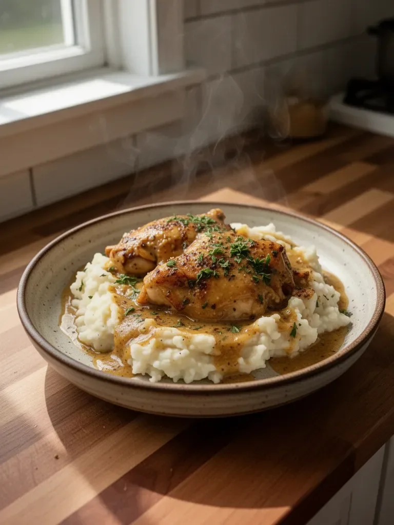 Slow Cooker Honey Mustard Chicken