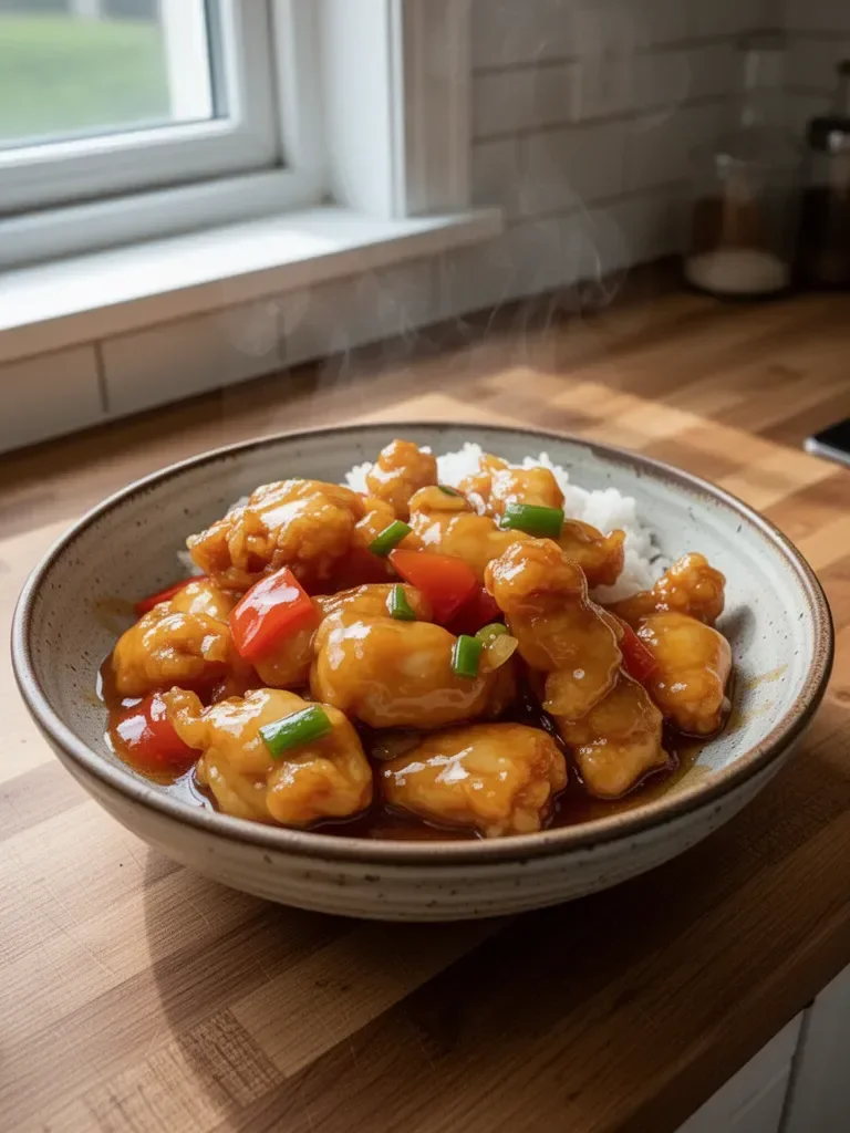 Sweet and Sour Chinese Chicken
